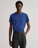 David Jones Gant Solid T-Shirt in Deep Blue, Size 5XL