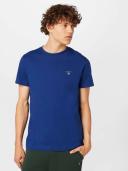David Jones Gant Solid T-Shirt in Deep Blue, Size XS
