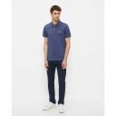 David Jones Gant The Original Pique SS Rugger in Dark JEANSBLUE Melange, Size 3XL