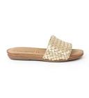 David Jones Gino Ventori Women's Dictate Sandals in Tan Weave, Size 37 EU