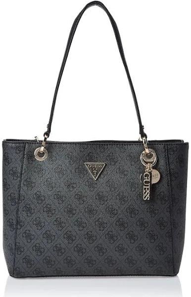 David Jones Guess Noelle Small Tote Bag in Clo-Coal Logo