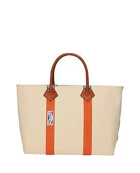 David Jones HAULIER Large Utility Tote Bag in Ecru