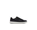 David Jones Hush Puppies Gravity Leather Sneaker in Black Wild, Size 13 AU