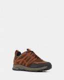 David Jones Hush Puppies Koodoo M Sneaker in Brown, Size 6 AU