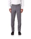 David Jones Joe Black Razor Pin Stripe Wool Suit Trouser in Light Grey, Size 100 cm