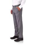 David Jones Joe Black Razor Pin Stripe Wool Suit Trouser in Light Grey, Size 100 cm