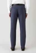 David Jones Joe Black Step Twill Wool Suit Trouser in DBL, Size 96 cm