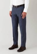 David Jones Joe Black Step Twill Wool Suit Trouser in DBL, Size 96 cm