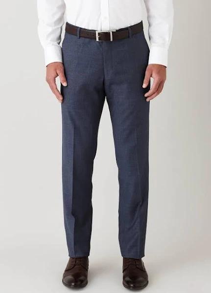 David Jones Joe Black Step Twill Wool Suit Trouser in DBL, Size 96 cm