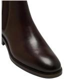David Jones Julius Marlow Gaucho Chelsea Boot in Mocha, Size 44 EU