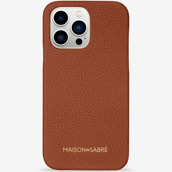 David Jones Maison De Sabre iPhone 13 Pro Case in Brown