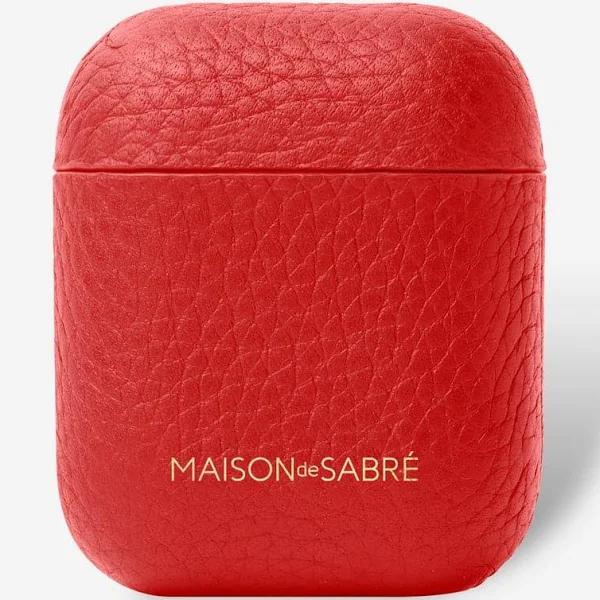David Jones Maison De Sabre The Airpods Case in Red