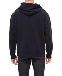 David Jones Maison Kitsune Dressed Fox Print Relaxed Hoodie in Black, Size Medium