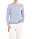 David Jones Merino Crew Neck Sweater in Blue, Size Medium