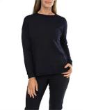 David Jones Merino Crew Neck Sweater in Oat, Size 2XL