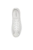 David Jones Midas Fillip 0 Sneakers in White, Size 36 EU