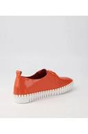 David Jones Midas Husto Patent Leather in Orange, Size 39 EU