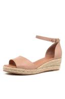 David Jones Midas Skippy Mi Bright Natural Rope Leather in Orange, Size 38 EU