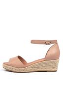 David Jones Midas Skippy Mi Bright Natural Rope Leather in Orange, Size 41 EU