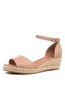 David Jones Midas Skippy Mi Bright Natural Rope Leather in Orange, Size 41 EU