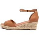David Jones Midas Skippy Mi Pretty Natural Rope Leather in Pink, Size 37 EU