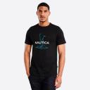 David Jones Nautica Archie T-Shirt in Black, Size XS