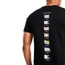 David Jones Nautica Archie T-Shirt in Black, Size XS