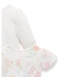 David Jones Organics 2 Pack Bodysuit (0000-0) in Hdnmdw, Size 0000