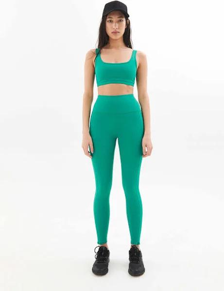 David Jones P.E Nation Amplify Legging in Golf Green, Size Large