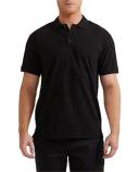 David Jones Pique Polo in Navy, Size 2XL