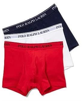 David Jones Polo Ralph Lauren Classic-3 Pack-Trunk BCI Cotton/elastane, Size Medium