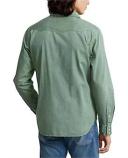 David Jones Polo Ralph Lauren Classic Fit Denim Western Shirt in Fatigue, Size XS