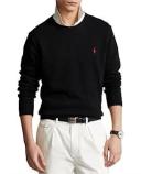 David Jones Polo Ralph Lauren Cotton Crewneck Sweater in Andover Heather, Size 2XL