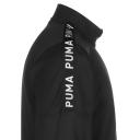David Jones Puma Fit Lightweight Pwrfleece Full Zip in Puma Black, Size XS