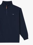 David Jones R.M. Williams Mulyungarie Fleece in Maroon, Size Small