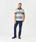 David Jones R.M. Williams Rod Polo in Blue/Grey, Size Medium