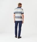 David Jones R.M. Williams Rod Polo in Blue/Grey, Size Medium