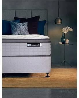David Jones Sealy Newport Plush Mattress, Size Long Single