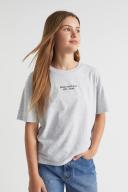 David Jones Seed Heritage Core Logo Tee in Cloud, Size 14 Y
