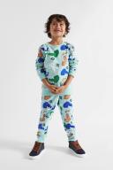David Jones Seed Heritage Mammoth Trackpant in Lagoon, Size 7 Y
