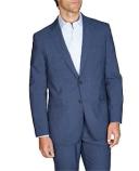 David Jones Simon Carter Grant Birdseye Jacket in Blue, Size 38 in Reg