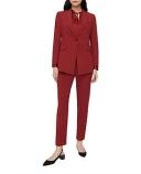 David Jones Theory Etiennette Suit Jacket in Deep Red, Size 10 AU