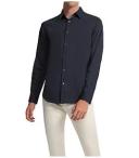 David Jones Theory Sylvain Knit Shirt in Steel Grey, Size XL