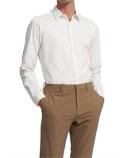 David Jones Theory Sylvain Knit Shirt in Steel Grey, Size XL