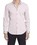 David Jones Theory Sylvain Knit Shirt in Viola, Size Medium
