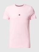 David Jones Tommy Hilfiger Logo Tee in Classic Pink, Size Large