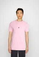 David Jones Tommy Hilfiger Logo Tee in Classic Pink, Size Large