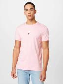 David Jones Tommy Hilfiger Logo Tee in Classic Pink, Size Large