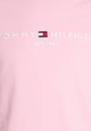 David Jones Tommy Hilfiger Logo Tee in Classic Pink, Size Large