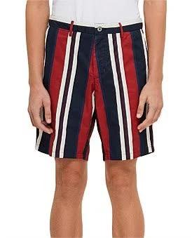 David Jones Tommy Hilfiger WCC Brooklyn Short RWB in Yale Navy, Size 36 in